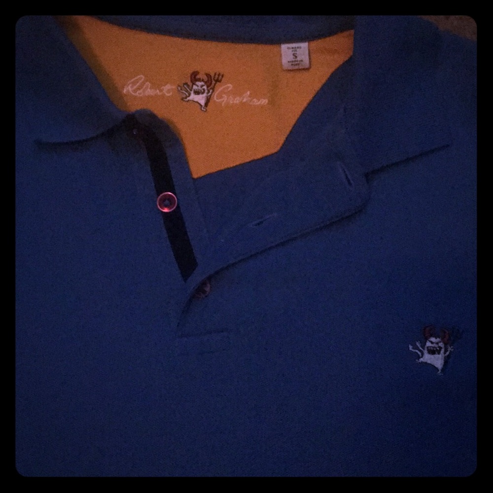 Men’s Robert Graham short sleeved devil polo